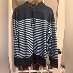G/fore men’s size xl long sleeve striped golf top